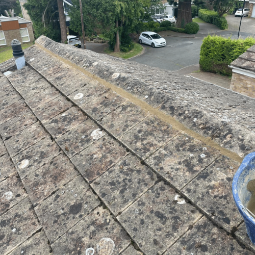 Ridge Tile Roof repointing Repair Redhill